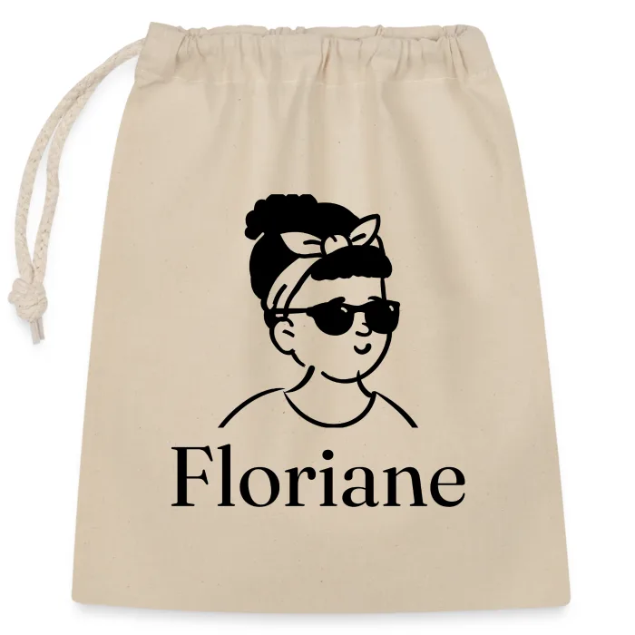 Sac cadeau personnalisé au prénom Floriane