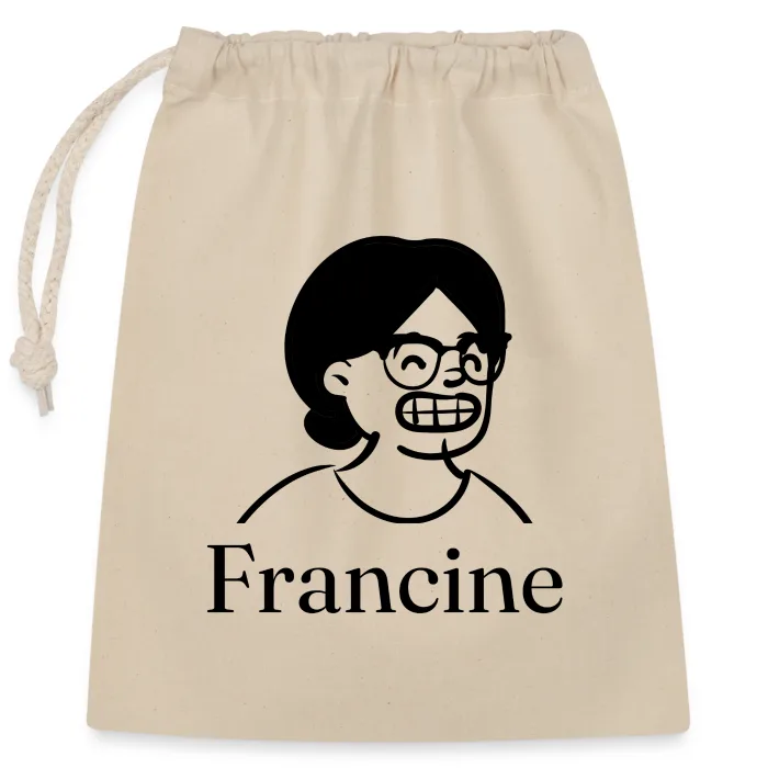 Sac cadeau personnalisé au prénom Francine