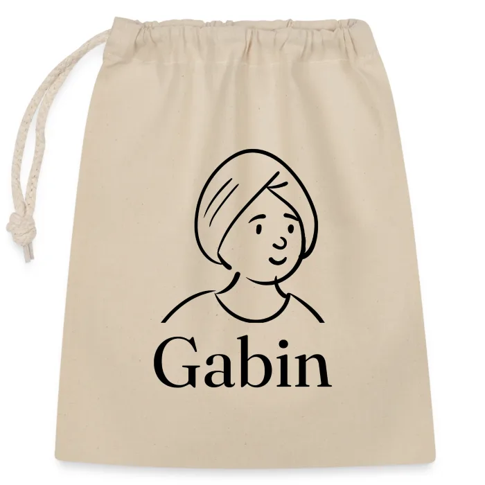 Sac cadeau personnalisé au prénom Gabin
