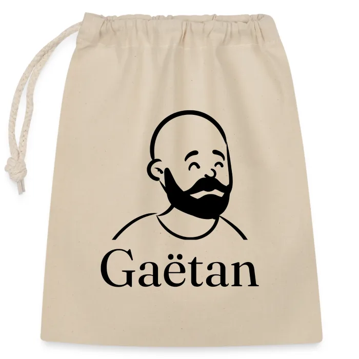 Sac cadeau personnalisé au prénom Gaëtan