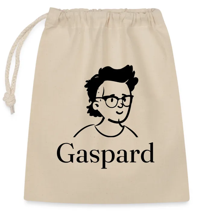 Sac cadeau personnalisé au prénom Gaspard