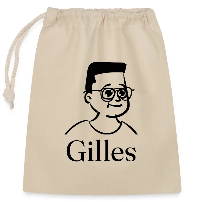 Sac cadeau personnalisé au prénom Gilles
