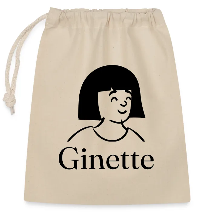 Sac cadeau personnalisé au prénom Ginette
