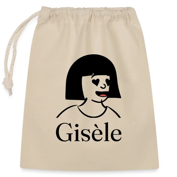 Sac cadeau personnalisé au prénom Gisèle