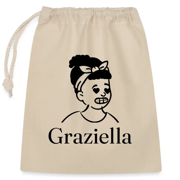 Sac cadeau personnalisé au prénom Graziella