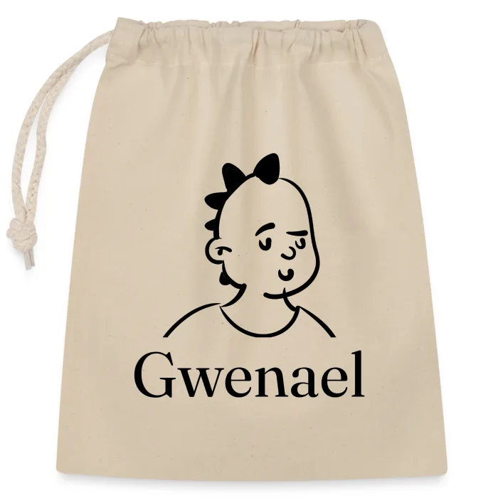 Sac cadeau personnalisé au prénom Gwenael