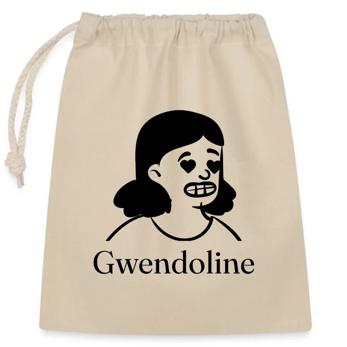 Sac cadeau personnalisé au prénom Gwendoline