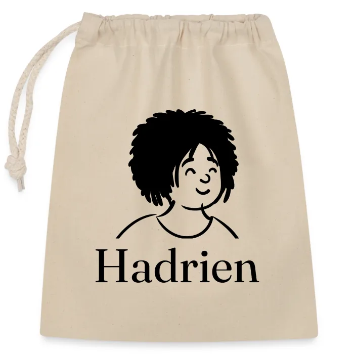 Sac cadeau personnalisé au prénom Hadrien