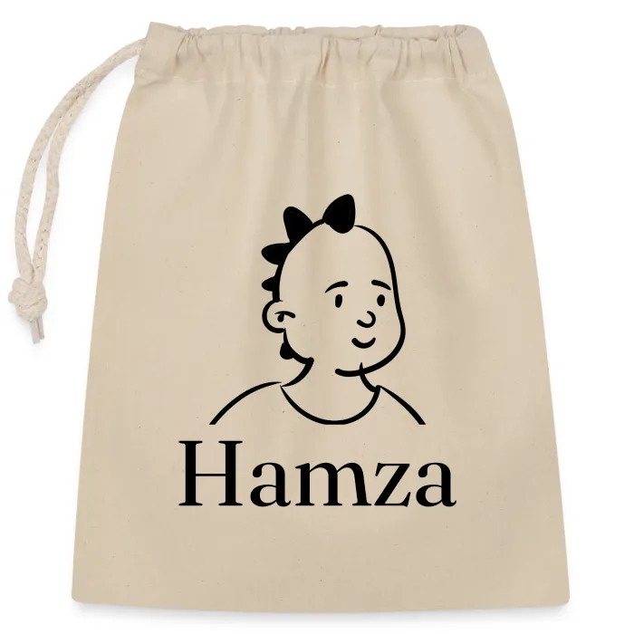 Sac cadeau personnalisé au prénom Hamza