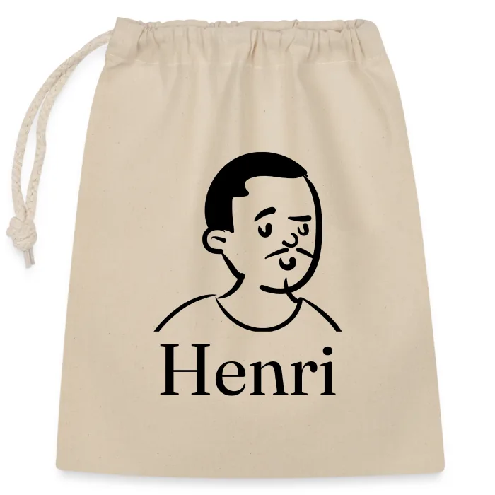 Sac cadeau personnalisé au prénom Henri