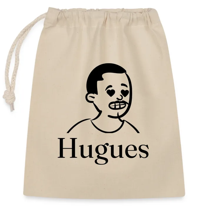 Sac cadeau personnalisé au prénom Hugues