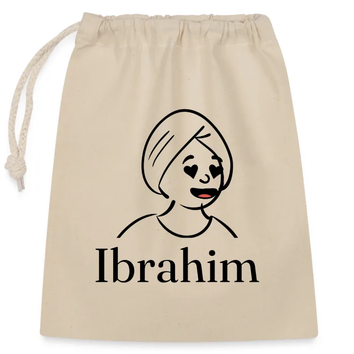 Sac cadeau personnalisé au prénom Ibrahim