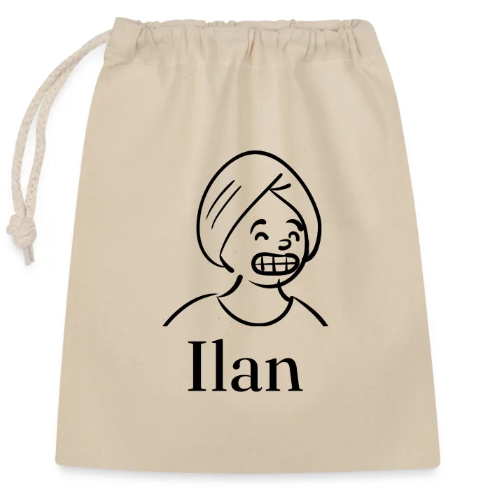 Sac cadeau personnalisé au prénom Ilan