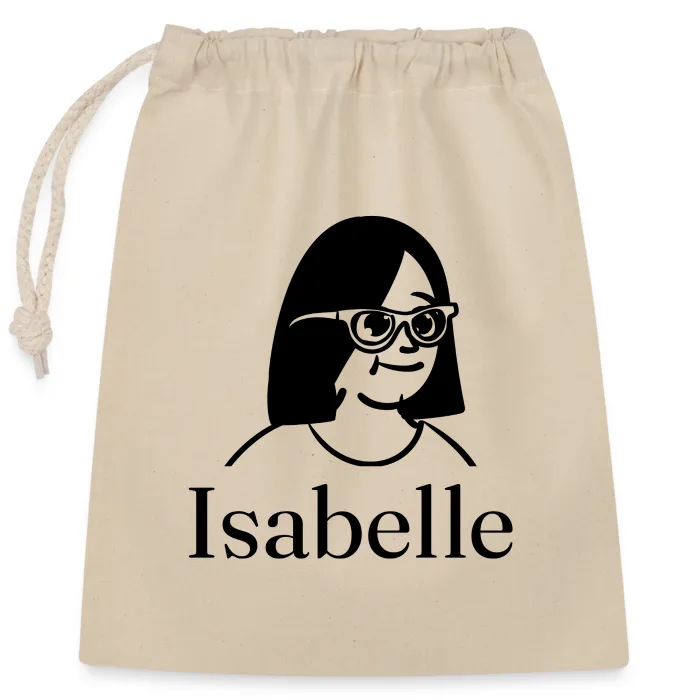 Sac cadeau personnalisé au prénom Isabelle