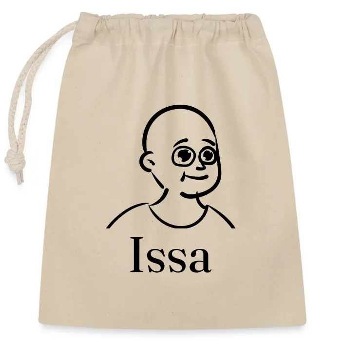 Sac cadeau personnalisé au prénom Issa