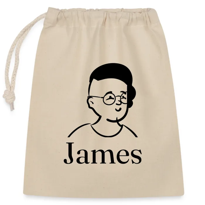 Sac cadeau personnalisé au prénom James