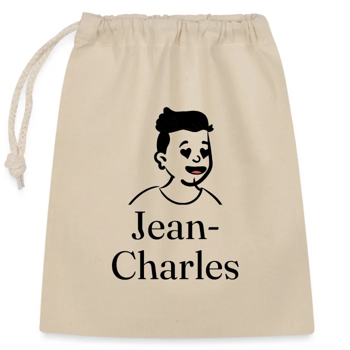 Sac cadeau personnalisé au prénom Jean-Charles