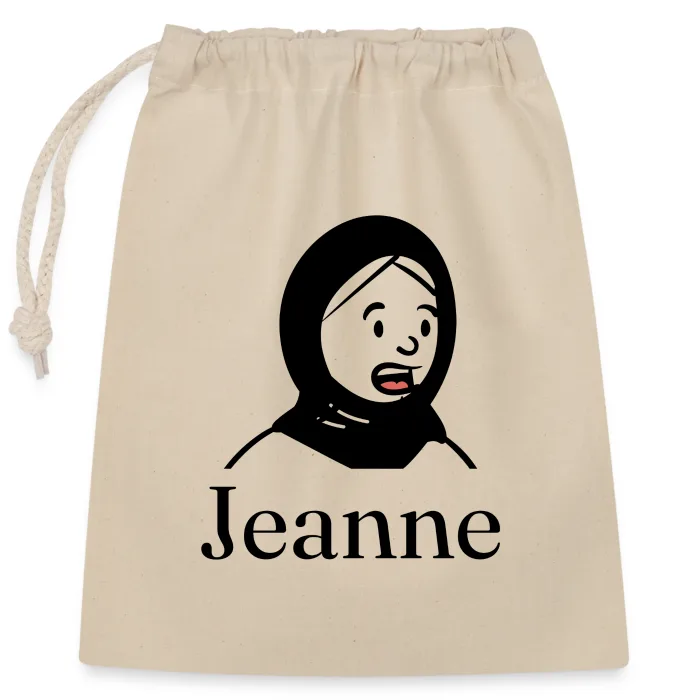 Sac cadeau personnalisé au prénom Jeanne