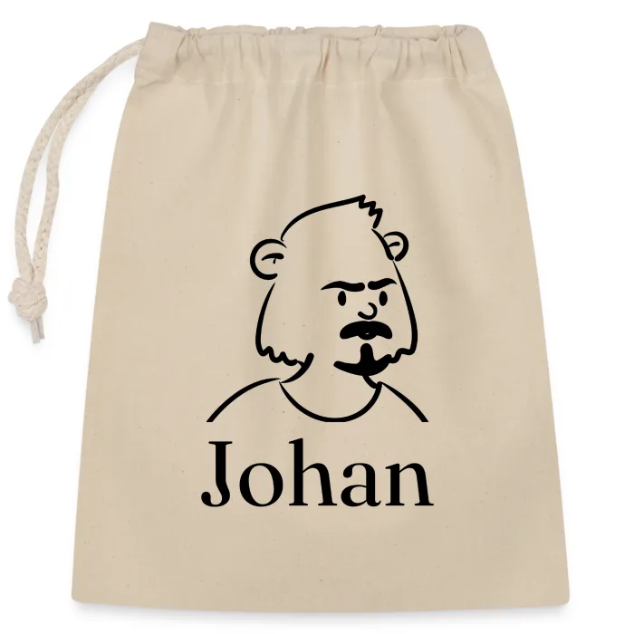 Sac cadeau personnalisé au prénom Johan