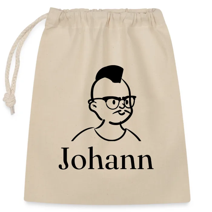 Sac cadeau personnalisé au prénom Johann