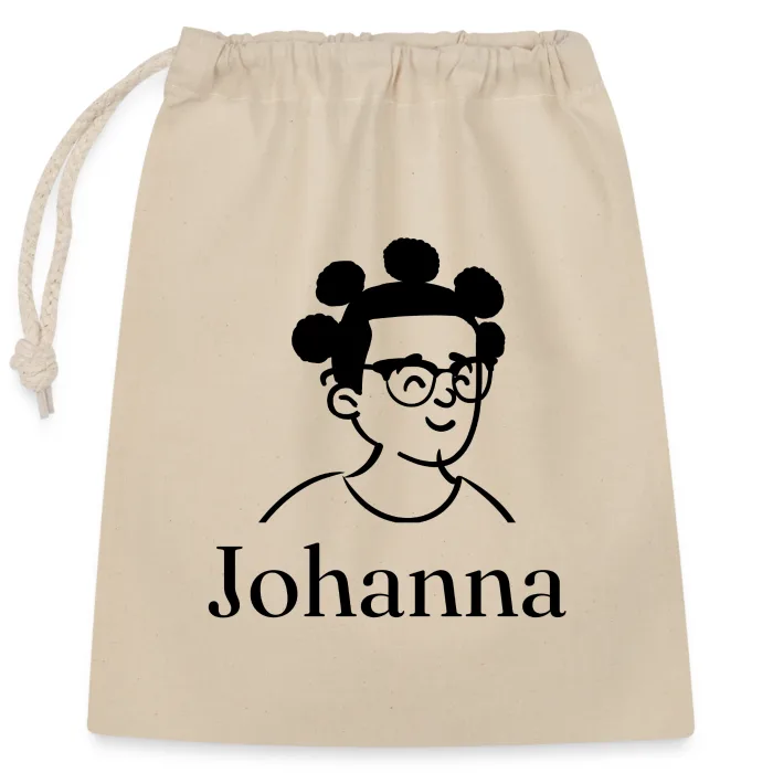 Sac cadeau personnalisé au prénom Johanna