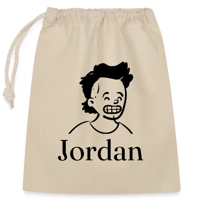 Sac cadeau personnalisé au prénom Jordan