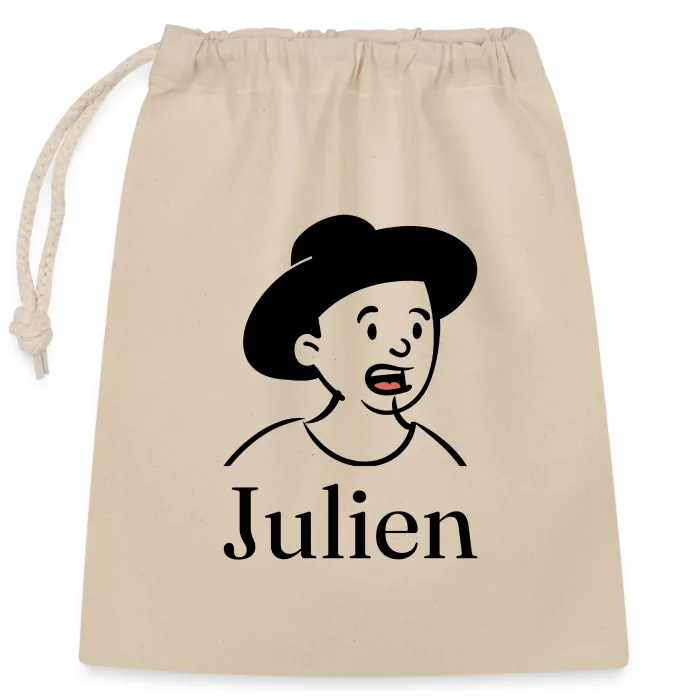 Sac cadeau personnalisé au prénom Julien