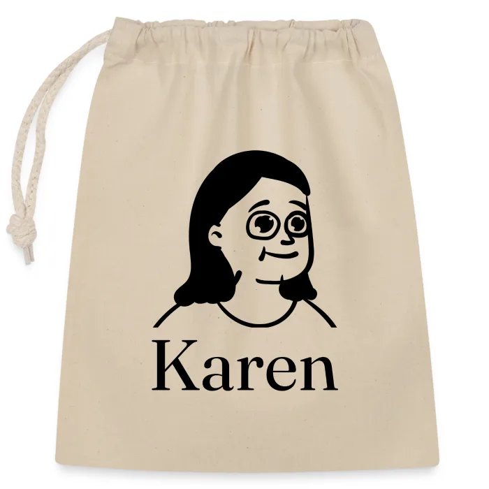 Sac cadeau personnalisé au prénom Karen