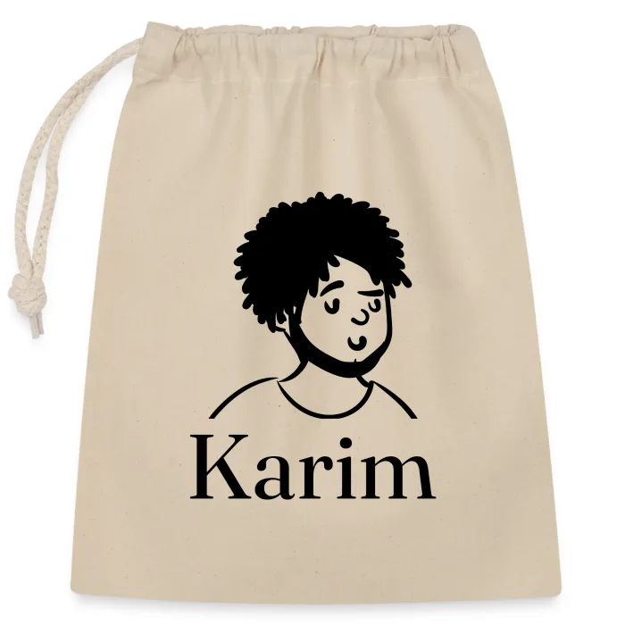 Sac cadeau personnalisé au prénom Karim