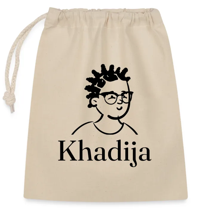 Sac cadeau personnalisé au prénom Khadija