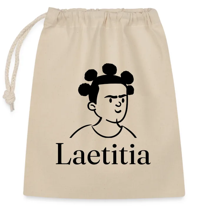 Sac cadeau personnalisé au prénom Laetitia
