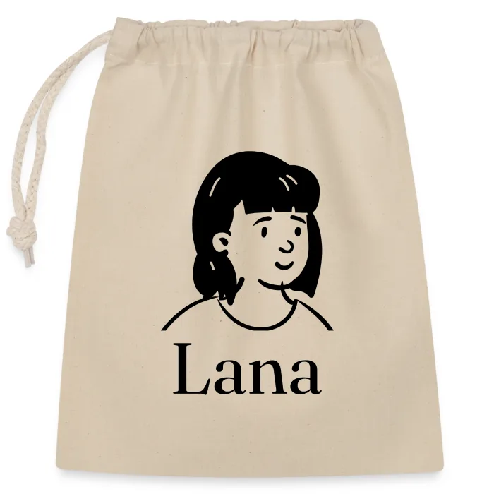 Sac cadeau personnalisé au prénom Lana