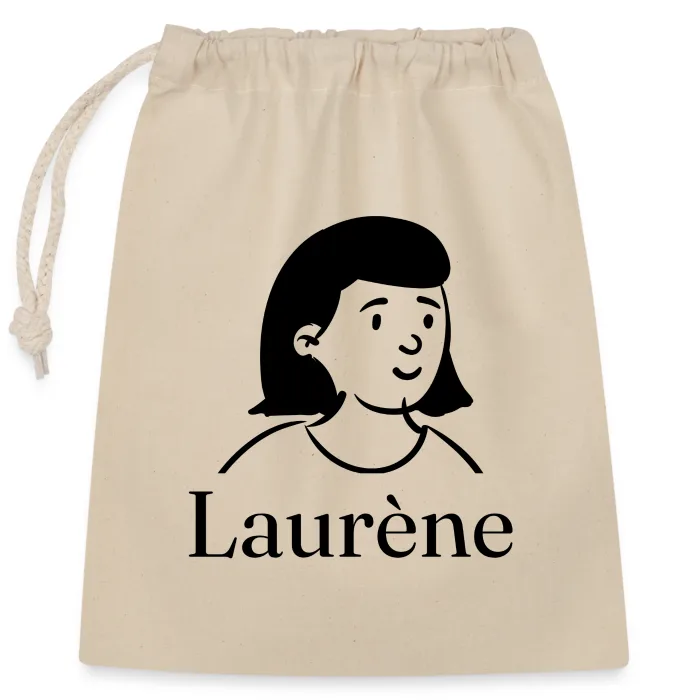 Sac cadeau personnalisé au prénom Laurène