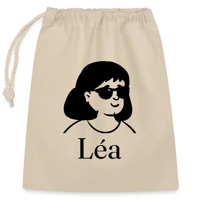 Sac cadeau personnalisé au prénom Léa
