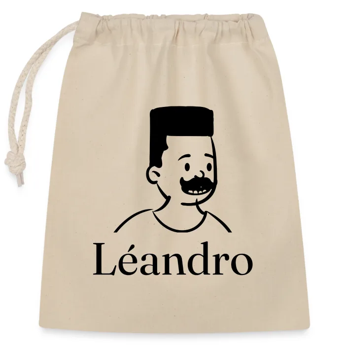Sac cadeau personnalisé au prénom Léandro