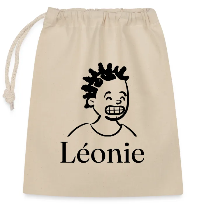 Sac cadeau personnalisé au prénom Léonie