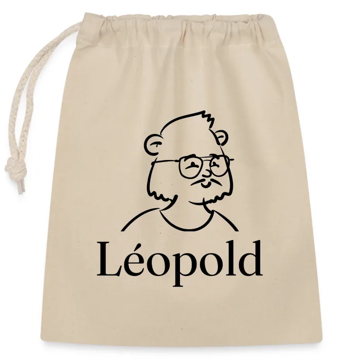 Sac cadeau personnalisé au prénom Léopold