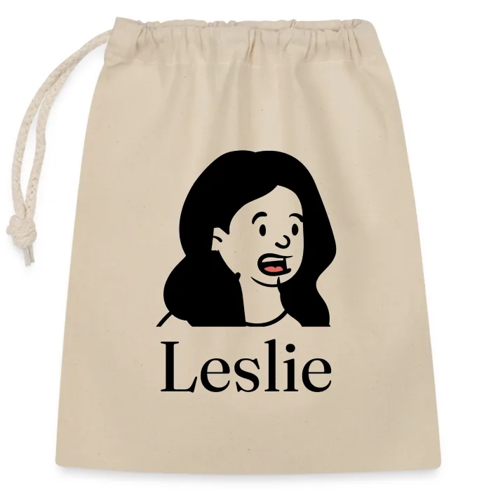 Sac cadeau personnalisé au prénom Leslie
