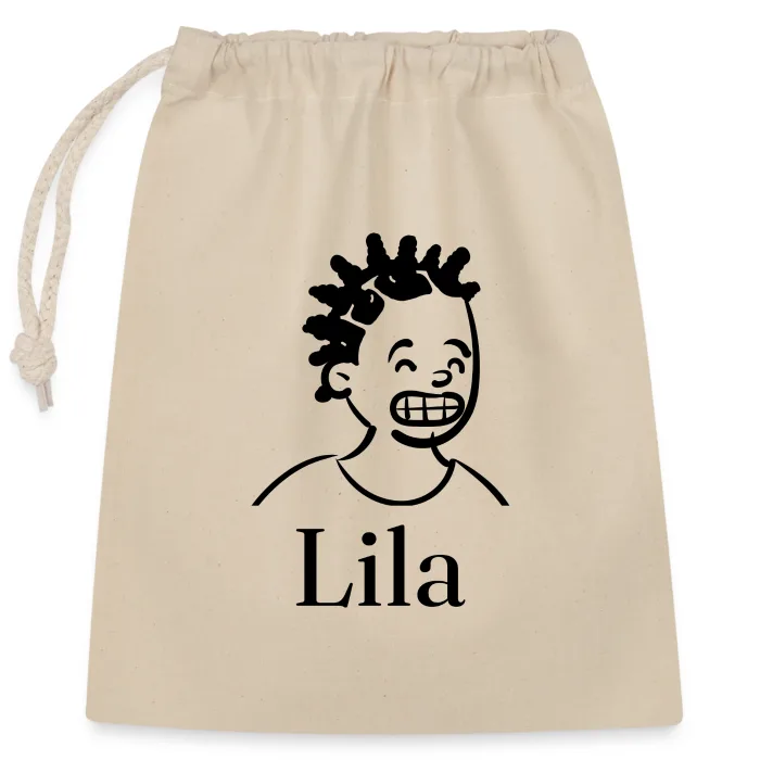 Sac cadeau personnalisé au prénom Lila