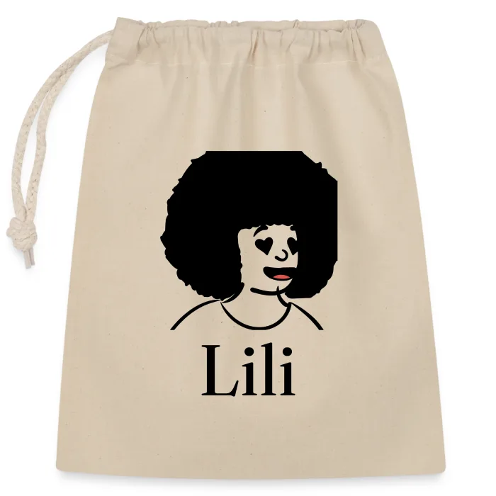 Sac cadeau personnalisé au prénom Lili