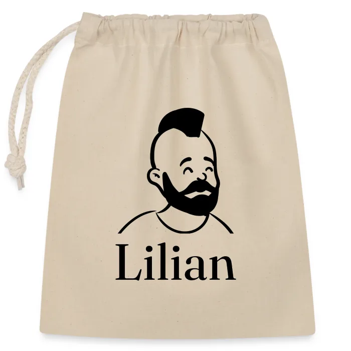 Sac cadeau personnalisé au prénom Lilian
