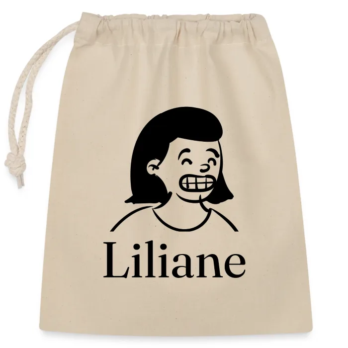 Sac cadeau personnalisé au prénom Liliane