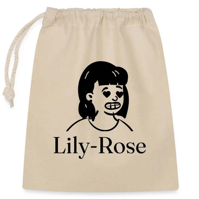 Sac cadeau personnalisé au prénom Lily-Rose