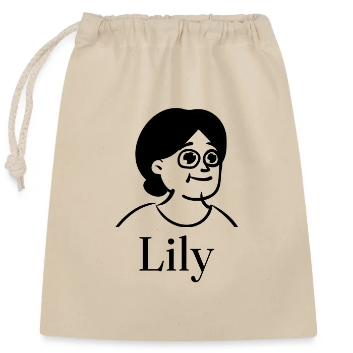 Sac cadeau personnalisé au prénom Lily