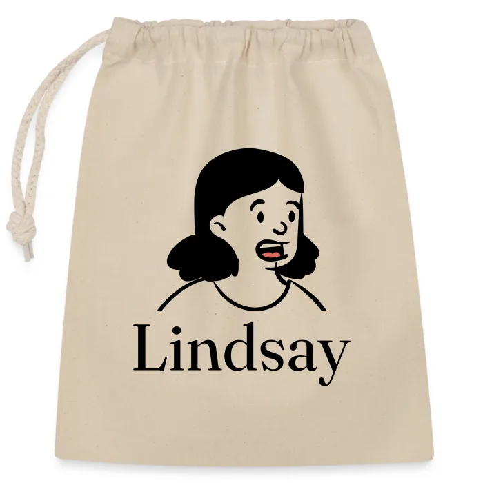 Sac cadeau personnalisé au prénom Lindsay