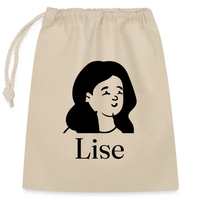 Sac cadeau personnalisé au prénom Lise