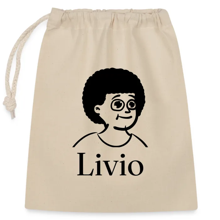 Sac cadeau personnalisé au prénom Livio