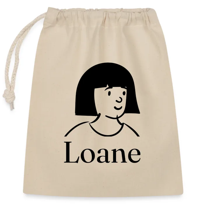 Sac cadeau personnalisé au prénom Loane