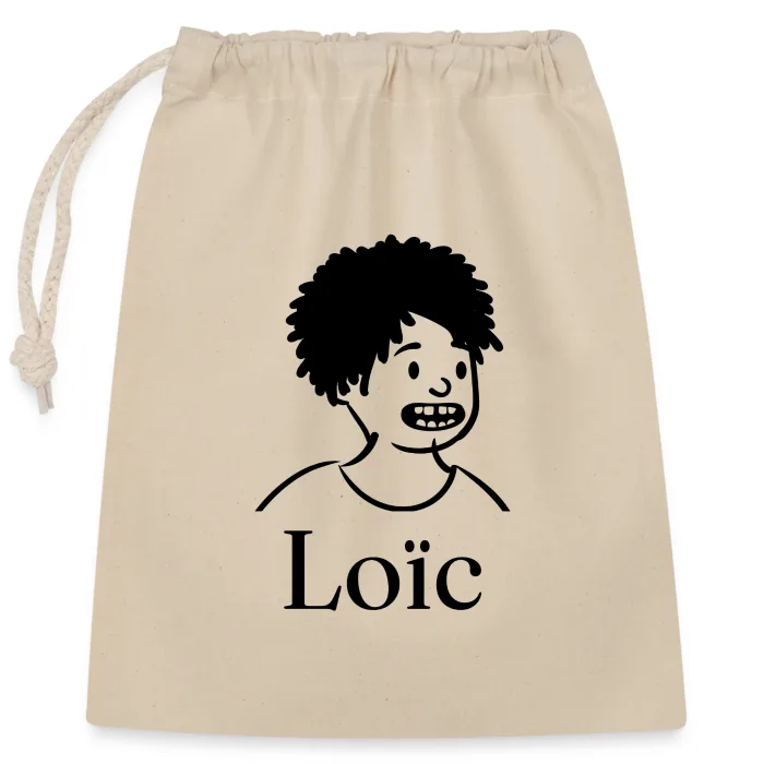 Sac cadeau personnalisé au prénom Loïc