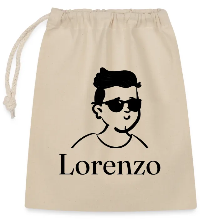 Sac cadeau personnalisé au prénom Lorenzo